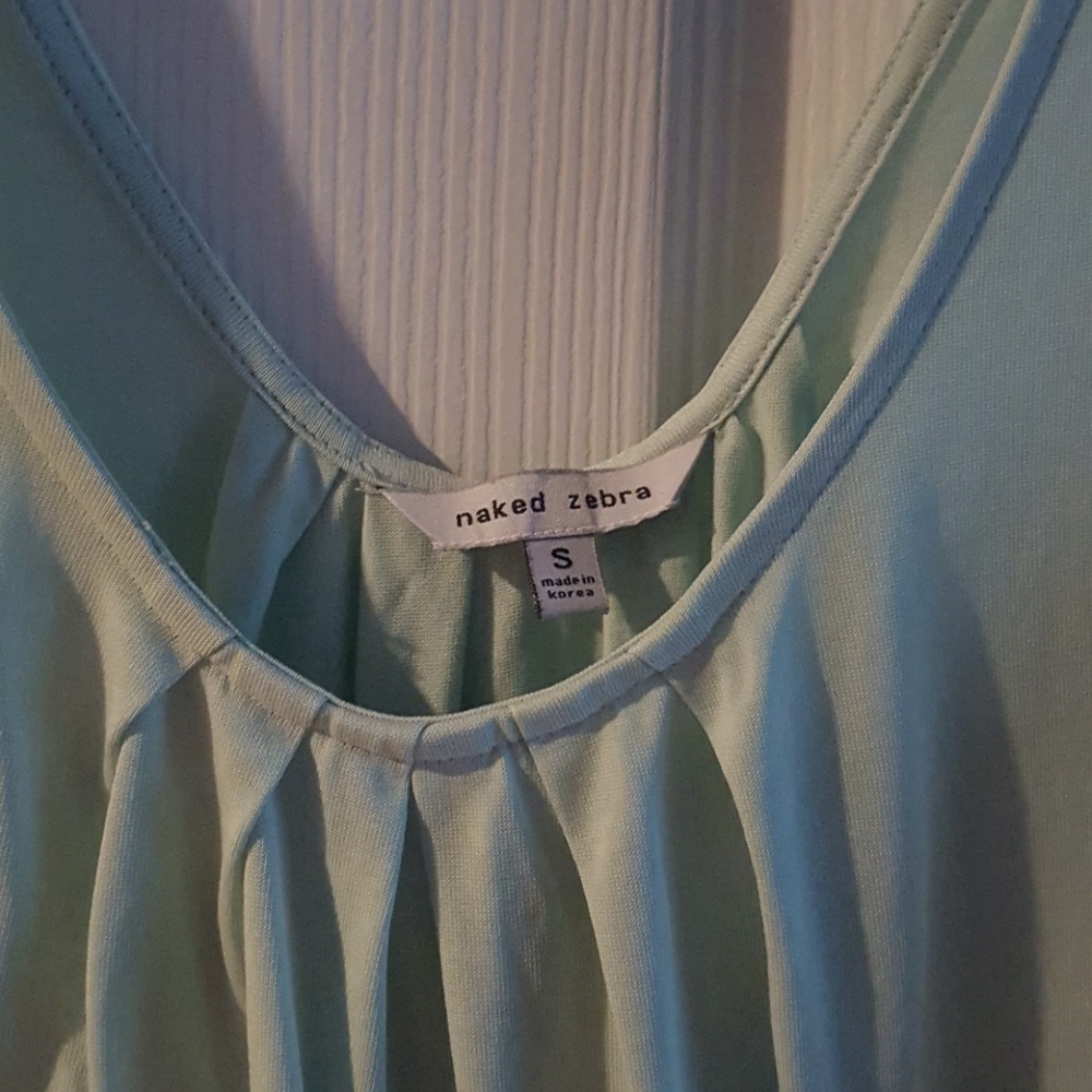 Cool Spring Minty Green Tank - Picture 2 of 3
